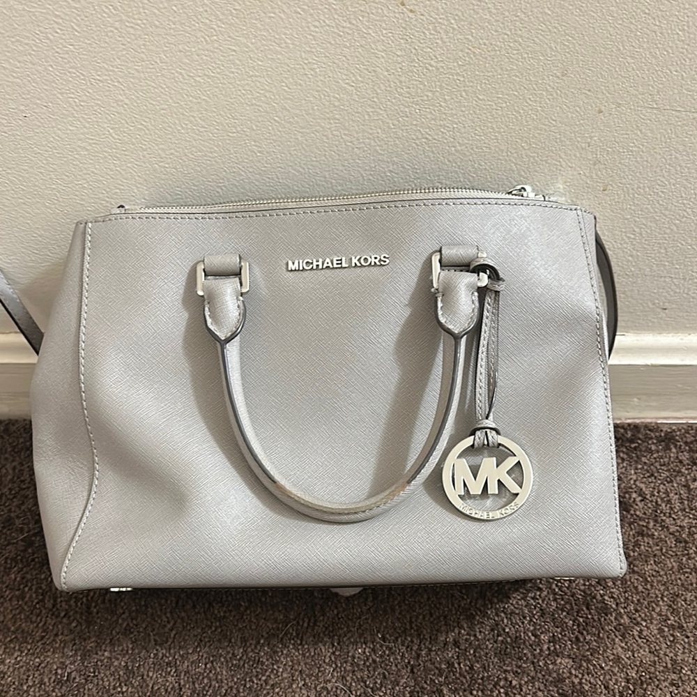 Michael Kors Gray Handbag